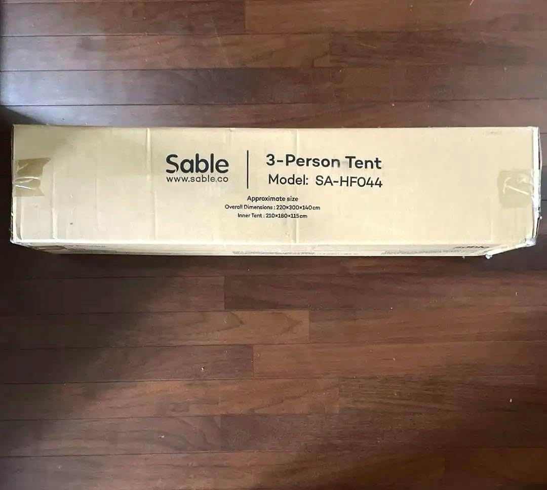 テント Sable 3Person Tent Model SAHF044 テント Sable 3Person Tent Model SAHF044 Tent for 3 people